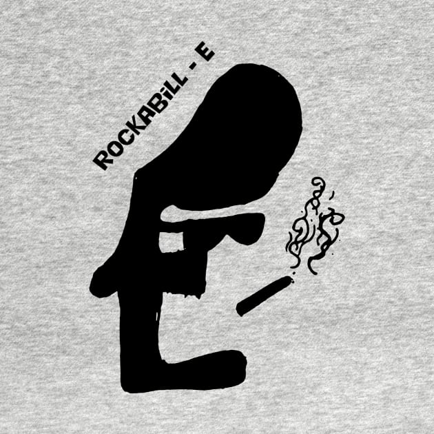 Rockabill-E alphabet rocker by MacSquiddles